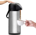 Vondior Airpot Coffee Carafe - Thermal Beverage Dispenser (102 Oz.). Fixed Price $49.97.