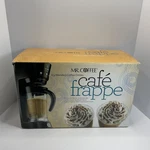 Mr. Coffee Cafe Frappe Maker For Icy Blended Drinks BVMC-FM1 Open Box New. Fixed Price $168.00.