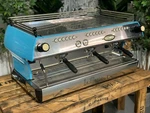 La Marzocco FB80 3 Group Baby Blue Espresso Coffee Machine Commercial Cafe Bar. Fixed Price $7114.42.