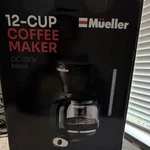 Mueller DC-550X 12-CUP Black Filter Coffee Maker W/ Auto Shut-off. Fixed Price $20.89.