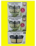 3 Pack Caf Brew Collection BF111 4 Cup Gold Permanent Coffee Filter. Fixed Price $19.99.