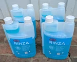 4 Pack Urnex Rinza Milk Frother Cleaner (alkaline)- 33.6 Oz (1 Liter) Each. Fixed Price $28.00.
