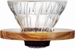 Hario V60 Glass Coffee Dripper, Size 01, Olive Wood. Fixed Price $54.83.