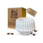 Pine & Pebble 12-CUP Commercial Coffee Filters, 500 Count Large, White. Fixed Price $47.53.