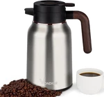 Vondior Thermal Coffee Carafe 35OZ 1L Insulated Stainless Steel Dispenser. Fixed Price $42.99.