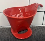 Zero Japan Red Ceramic Coffee Dripper For #2 4 Paper Filter Cone Brewer. Fixed Price $30.00.