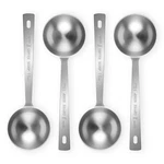 Flezoo 4PCS Coffee Scoop - 1 Tablespoon Spoon, Silver. Fixed Price $9.96.