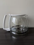 Universal 12 Cup Coffee Glass Carafe Replacement White New Open Box. Fixed Price $11.50.