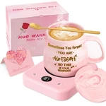 Waipfaru Coffee Mug Warmer & You Are Awesome Set, 3 Temp Settings Black. Fixed Price $19.59.