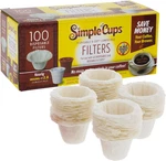 Disposable Paper Coffee Filters 100 Count Compatible With Keurig, K-cup Machin. Fixed Price $22.80.