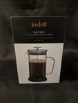 Joyjolt Fluted Glass French Press. Fixed Price $20.06.