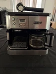 Delonghi BCO430 Espresso Maker And 10-CUP Coffee Combo Tested Works Clean. Fixed Price $124.99.