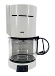 Vintage Braun Aromaster Coffee Maker Type 4085 White 10 Cup Tested Works. Fixed Price $47.96.