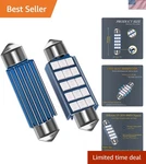 Universal Fit 578 Festoon Led Bulbs - 6500K, 400LM, Perfect For Multiple Models. Fixed Price $14.39.