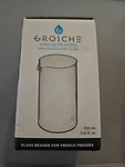 Grosche Coffee Universal Beaker Glass New Replacement Carafe Fits 11.8OZ 350ML. Fixed Price $21.50.