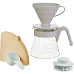 Hario V60 Coffee Server Set, Pale Gray (VCSD-02-PGR) Made In Japan. Fixed Price $29.88.