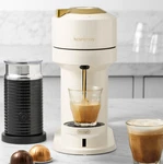 Nespresso Vertuo Next Delonghi Coffee Machine Aeroccino 3 Bundle 12 Pods. Fixed Price $203.87.