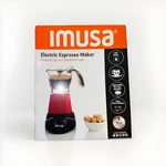 Imusa Electric Espresso Maker 3-6 Cup Capacity Black. Fixed Price $29.95.