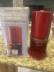 Vintage 1980 Zojirushi BVYA-2500 2.54 L Beverage Dispenser Wine Red Japan New. Fixed Price $149.99.