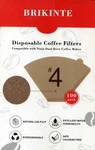 New Brikinte For Ninja Duel Brew Coffee Makers 100 Pack Filters #4 #587. Fixed Price $8.99.