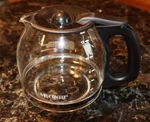 12 Cup Glass Replacement Pot Carafe For Mr Coffee Black Lid Handle Oem. Fixed Price $8.95.