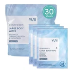 Large Body (unscented, 30 Count) Super Soft Moist Showerless That Cleanse & D.... Fixed Price $60.43.