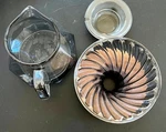 Lalord Pour Over Coffee Maker Borosilicate Glass Set 600 Ml (no Paper Filter). Fixed Price $14.99.