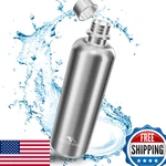 Mate Of Steel Soda Stream Bottle 35OZ Stainless Water Replacement. Fixed Price $40.36.