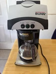 Bunn 392 Double Decanter Coffee Brewer, Warmers, 101-200 Cups/hr Nsf. Fixed Price $95.00.