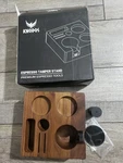 "read" Knodos Walnut Espresso Tamping Station 54MM For Breville Machin.... Fixed Price $35.99.